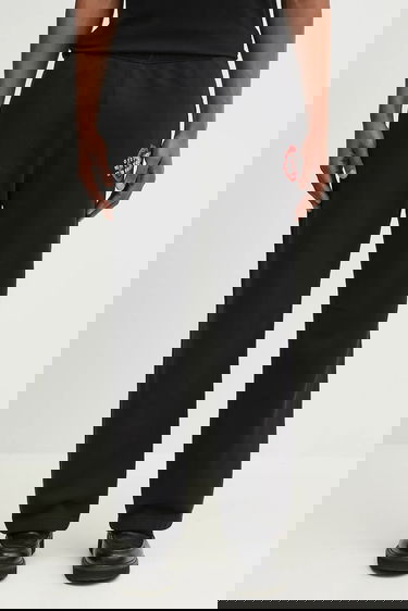 Tepláky Maison Margiela MM6 Maison Margiela Printed Cotton Sweatpants Čierna | SH2KA0027, 0