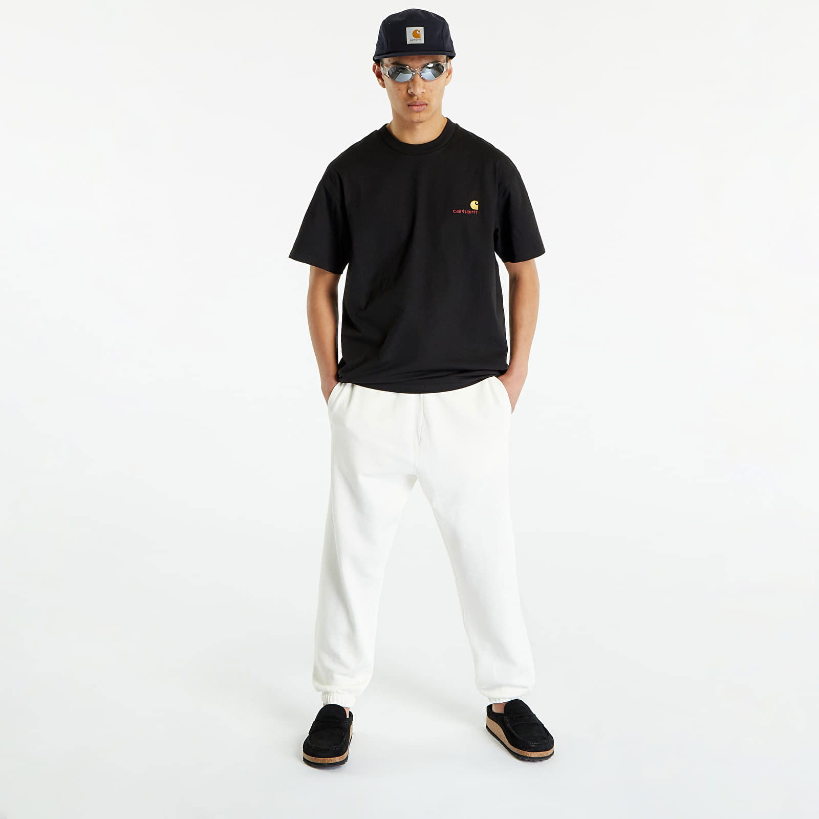 Nelson Sweat Pant White