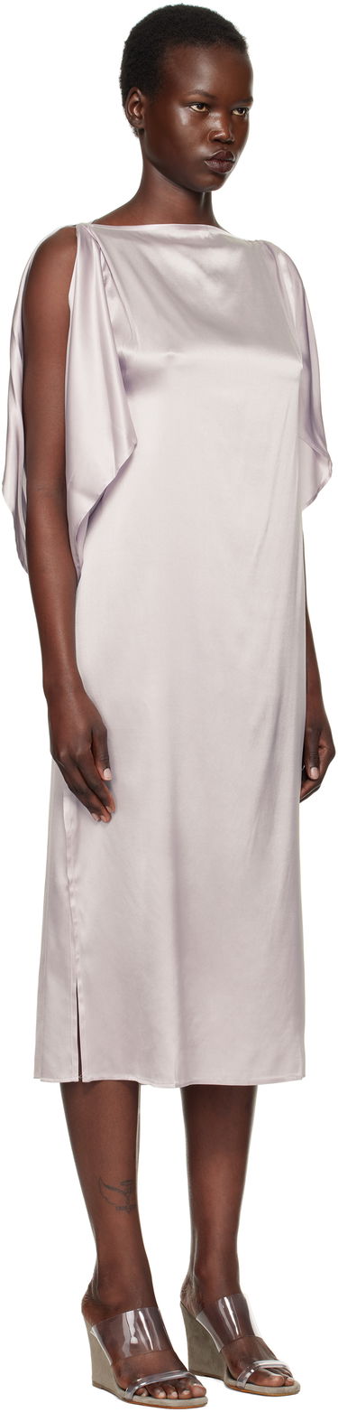 Šaty Baserange Silk Midi Dress Fialová | DRCLS-SI-SP25, 1