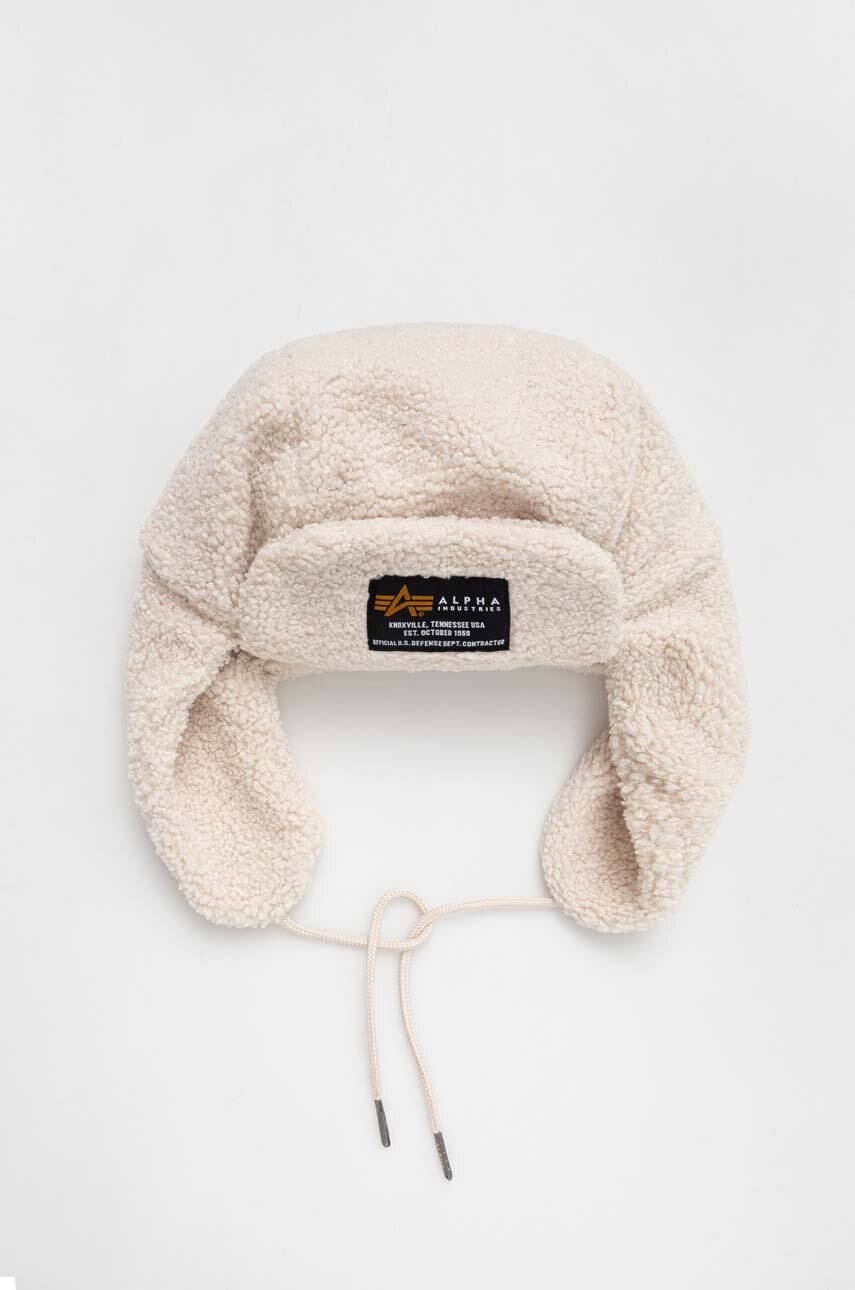 Klobúk Alpha Industries Alpha Industries Sherpa Trapper Hat Béžová | 108903.16, 0