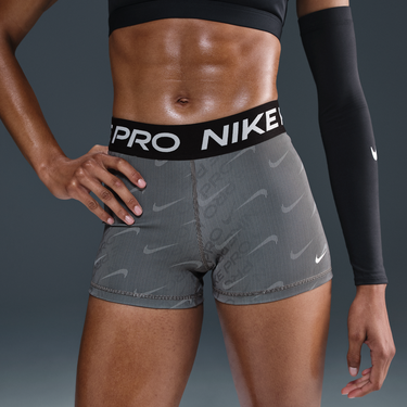Šortky Nike Pro Printed Mid-Rise 3" Bike Shorts Čierna | HM6093-010, 3