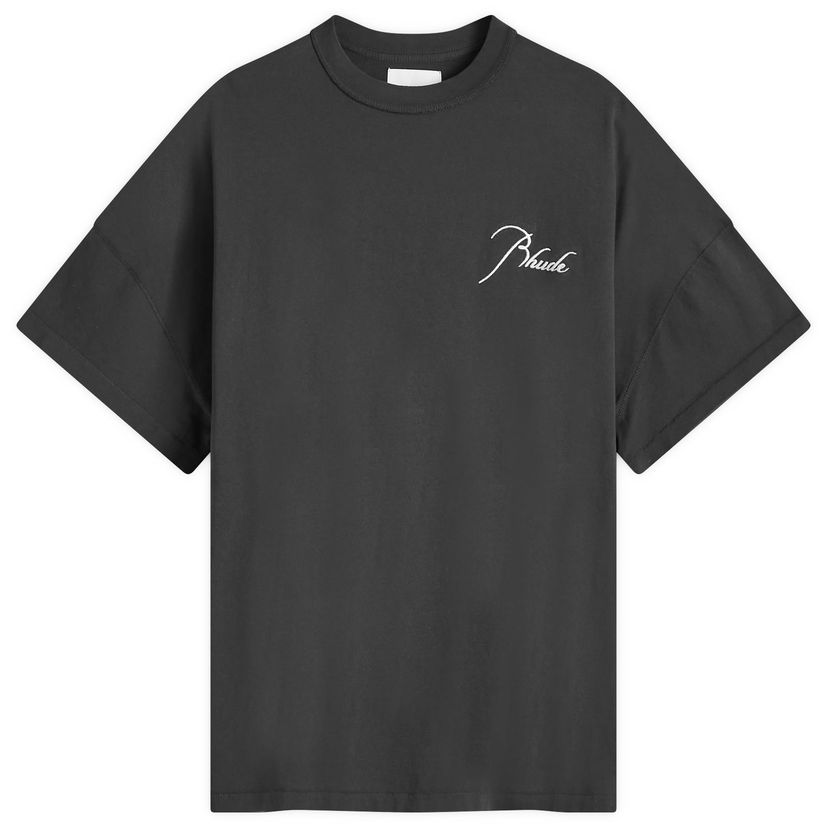 Tričko Rhude Reverse T-shirt Čierna | RHFW24TT020122306