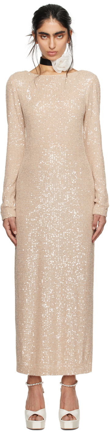 Sequined Midi Dress