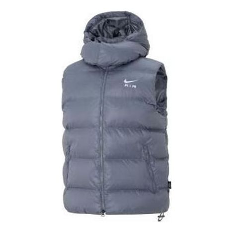 Vesta Nike Air Hooded Vest Šedá | FD6428-065, 0