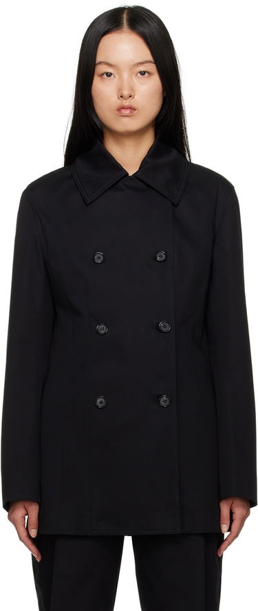 Bunda TOTEME Double-Breasted Blazer Čierna | 233-1048-261, 0