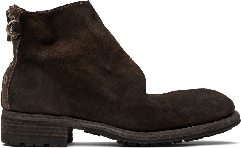 Oblečenie UNDERCOVER UNDERCOVER Guidi Edition Boots Hnedá | UC1E4F01