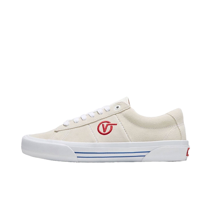 Tenisky a topánky Vans Saddle Sid Pro Marshmallow Racing Red Biela | VN0A4BTBOXS