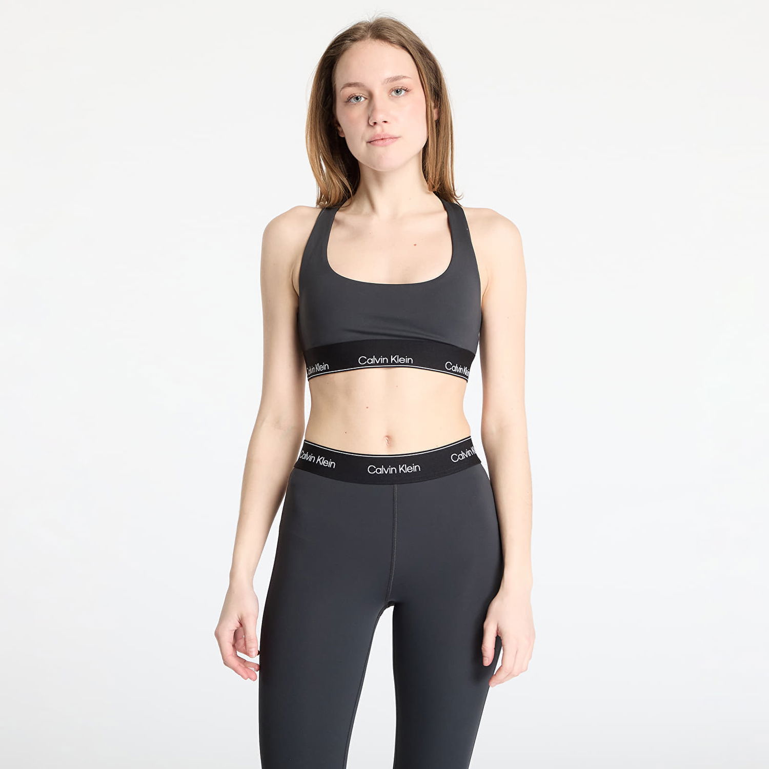 Podprsenka CALVIN KLEIN Calvin Klein Modern Sport Medium Support Bra Šedá | LVGWS5K138 UB1, 0