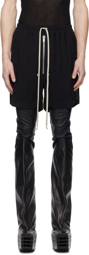 Šortky Rick Owens Rick Owens Hollywood Bela Boxers Shorts Čierna | RU01E5391 Y, 0