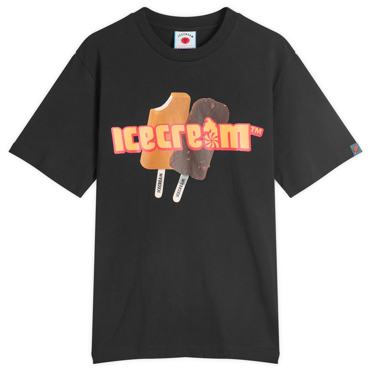 Tričko BBC IceCream END. x ICECREAM Popsicle T-Shirt Čierna | IC25S06, 0