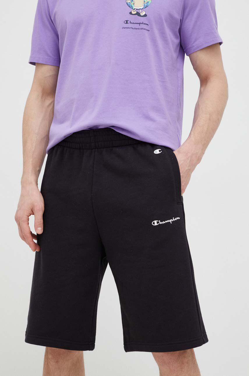 Šortky Champion Long Bermuda Shorts Čierna | 218930, 0