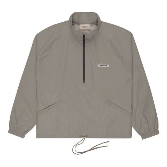 Vetrovka Fear of God Essentials Half Zip Track Jacket Šedá | FOG-FW20-359, 0