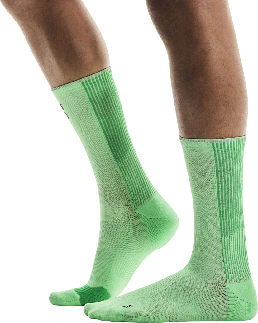 Ponožky On Running Performance Run Sock High Zelené | 2uf10043893