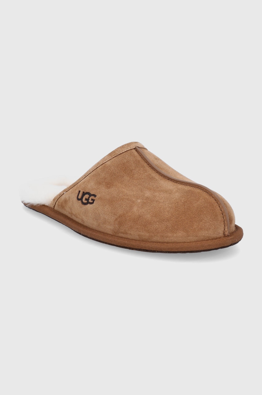 Tenisky a topánky UGG UGG Scuff Fleece Lined Slippers Hnedá | 1101111-CHE, 1