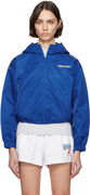 Sporty & Rich Bold Health Nylon Windbreaker Jacket