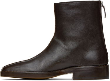 Oblečenie LEMAIRE LEMAIRE Piped Zipped Boots Hnedá | FO0060 LL0043, 2