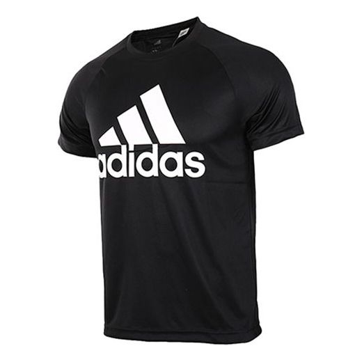 Tričko adidas Originals D2M Logo T-Shirt Čierna | BK0937