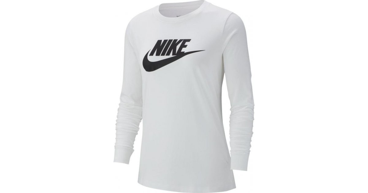 Tričko Nike Nike Sportswear Futura Long Sleeve T-Shirt Biela | bv6171-100, 1