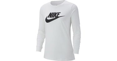 Tričko Nike Nike Sportswear Futura Long Sleeve T-Shirt Biela | bv6171-100, 1