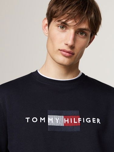Mikina Tommy Hilfiger Pullover Sweatshirt Čierna | MW0MW35541DW5, 2