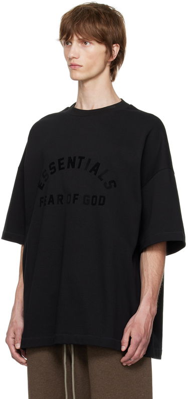 Tričko Fear of God Core Collection Heavy S/S Tee Black Čierna | 125SU242000F, 3