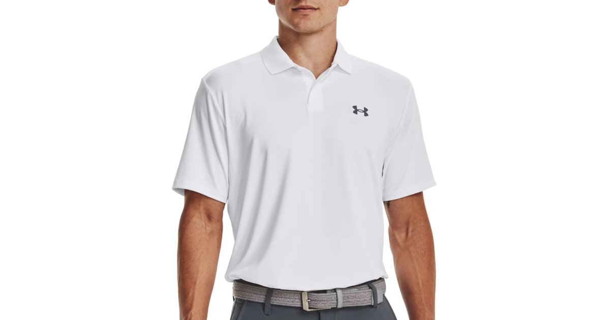 Polo tričko Under Armour Performance 3.0 Polo Shirt Biela | 1377374-100, 1