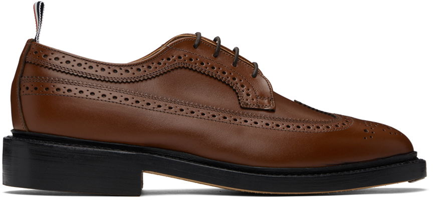 Oblečenie Thom Browne Thom Browne Longwing Brogue Oxfords Hnedá | MFD240D-L0063, 0
