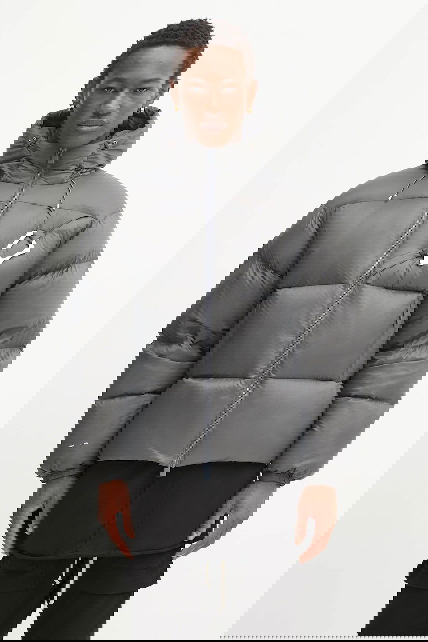 Prešívaná bunda HELIOT EMIL Heliot Emil Down Puffer Jacket Šedá | PREAW25.M.02.093.DGY05., 0