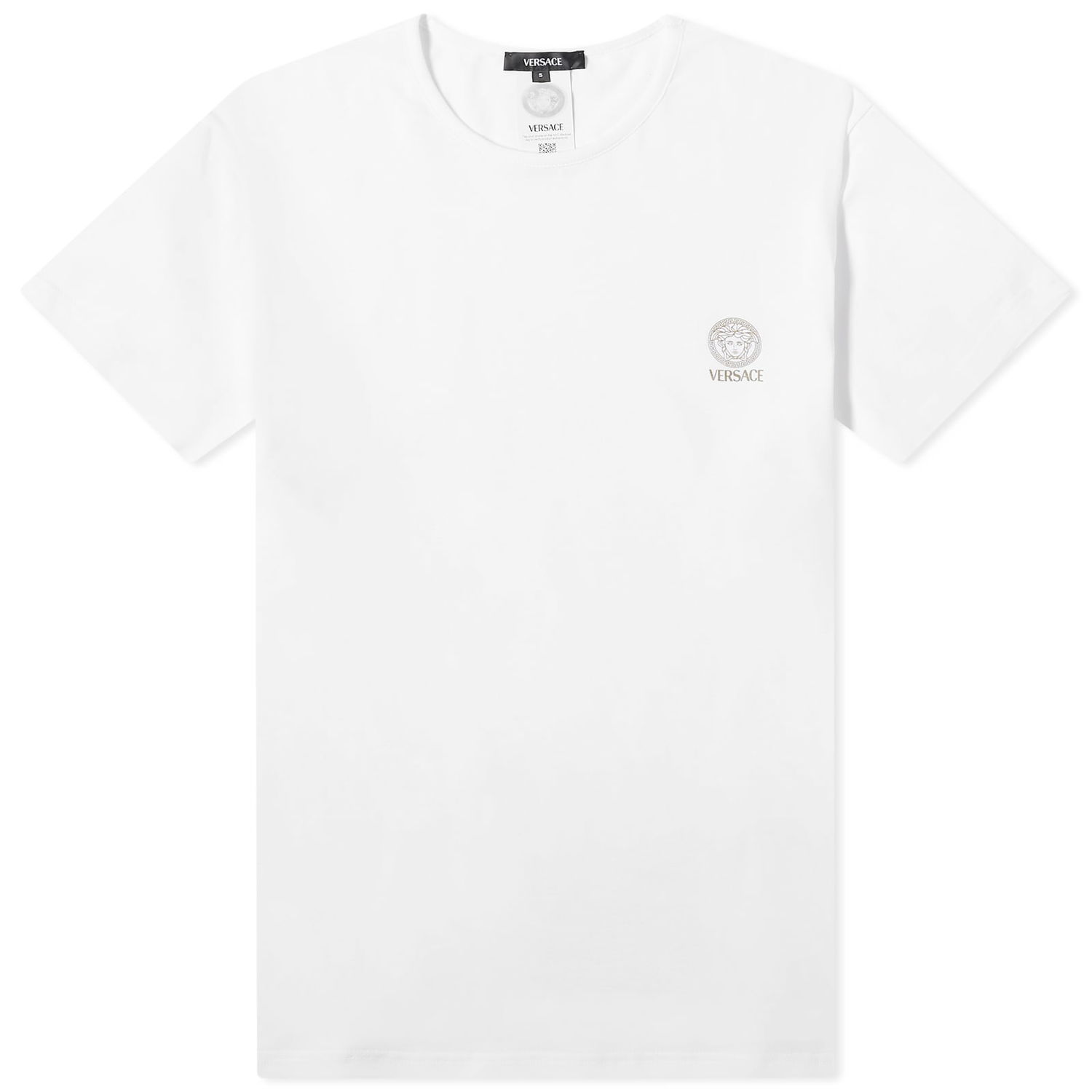 Tričko Versace Men's Medusa Lounge Tee Optical White Biela | AUU01005-1A10011-A1001, 0