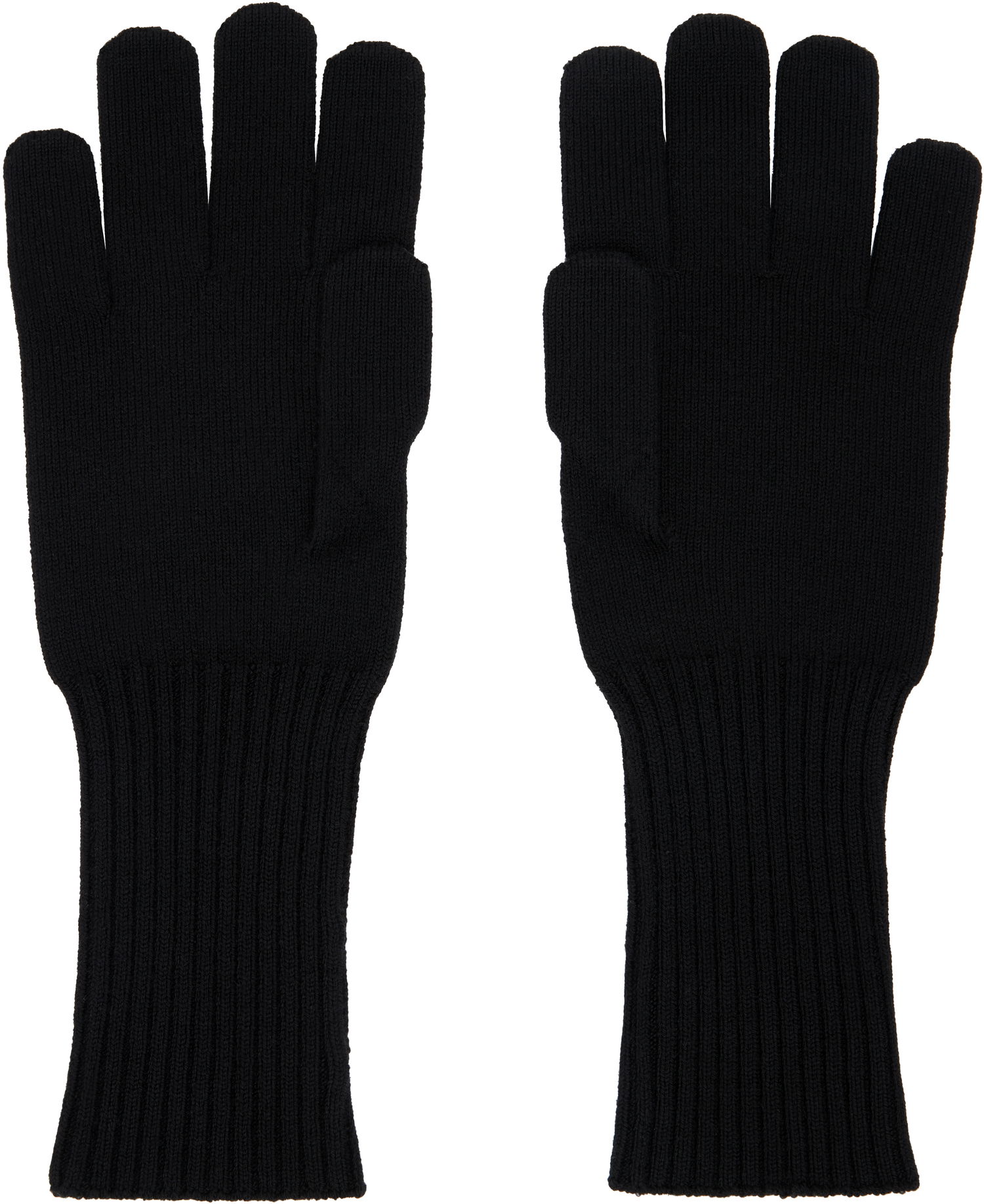 Rukavice Marine Serre Knit Long Gloves Čierna | USA018A, 1