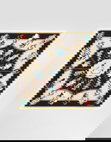Šál Dolce & Gabbana Dolce & Gabbana Silk Perfume Print Scarf Rôznofarebný | GQ348EG0TIBHH5HZ, 2