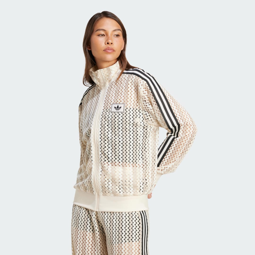 Bunda adidas Originals adidas Originals Summer Glow Firebird Track Jacket Béžová | KC0749, 0