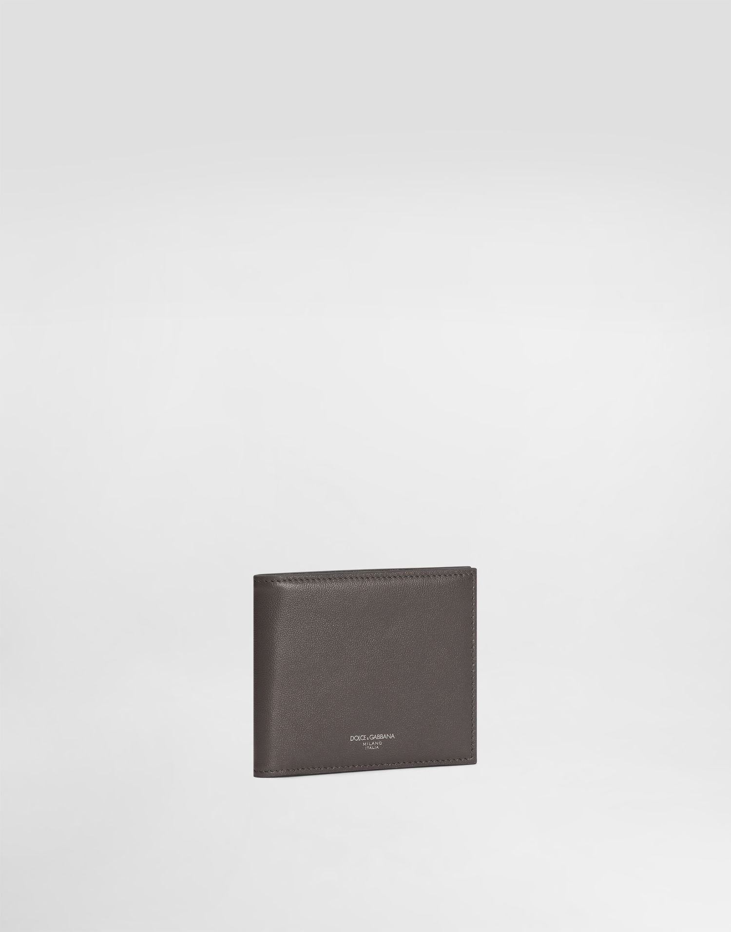 Peňaženka Dolce & Gabbana Dolce & Gabbana Calfskin Bifold Wallet Šedá | BP1321AV95680730, 1