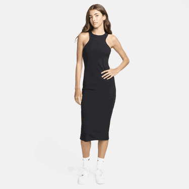 Šaty Nike Sportswear Chill Knit Čierna | FN3679-010, 2