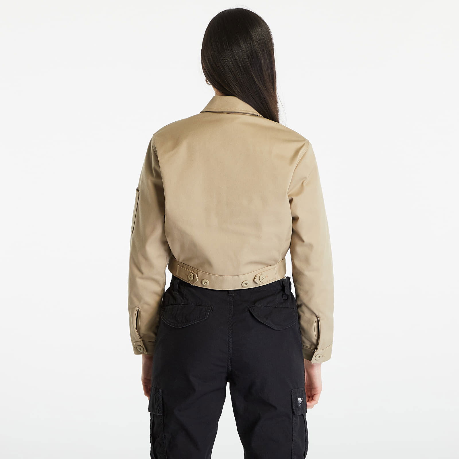 Lined Eisenhower Cropped Rec Jacket