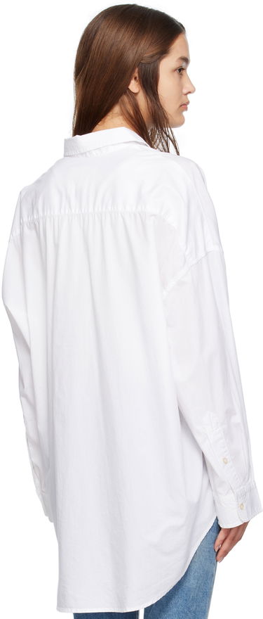 Košeľa R13 R13 Drop Neck Shirt Biela | R13W7469-001, 2