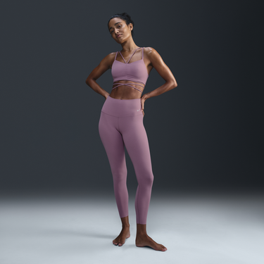 Podprsenka Nike Zenvy Strappy Wrap Sports Bra Fialová | FV6508-523, 1