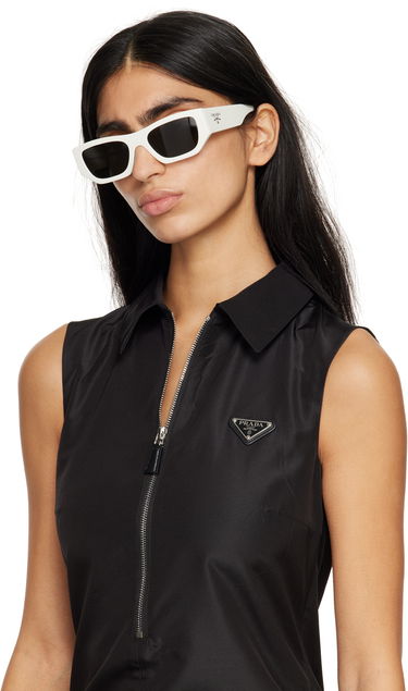 Slnečné okuliare Prada Rectangle Sunglasses Biela | 0PR A01S 17K08Z 8056597967990, 3