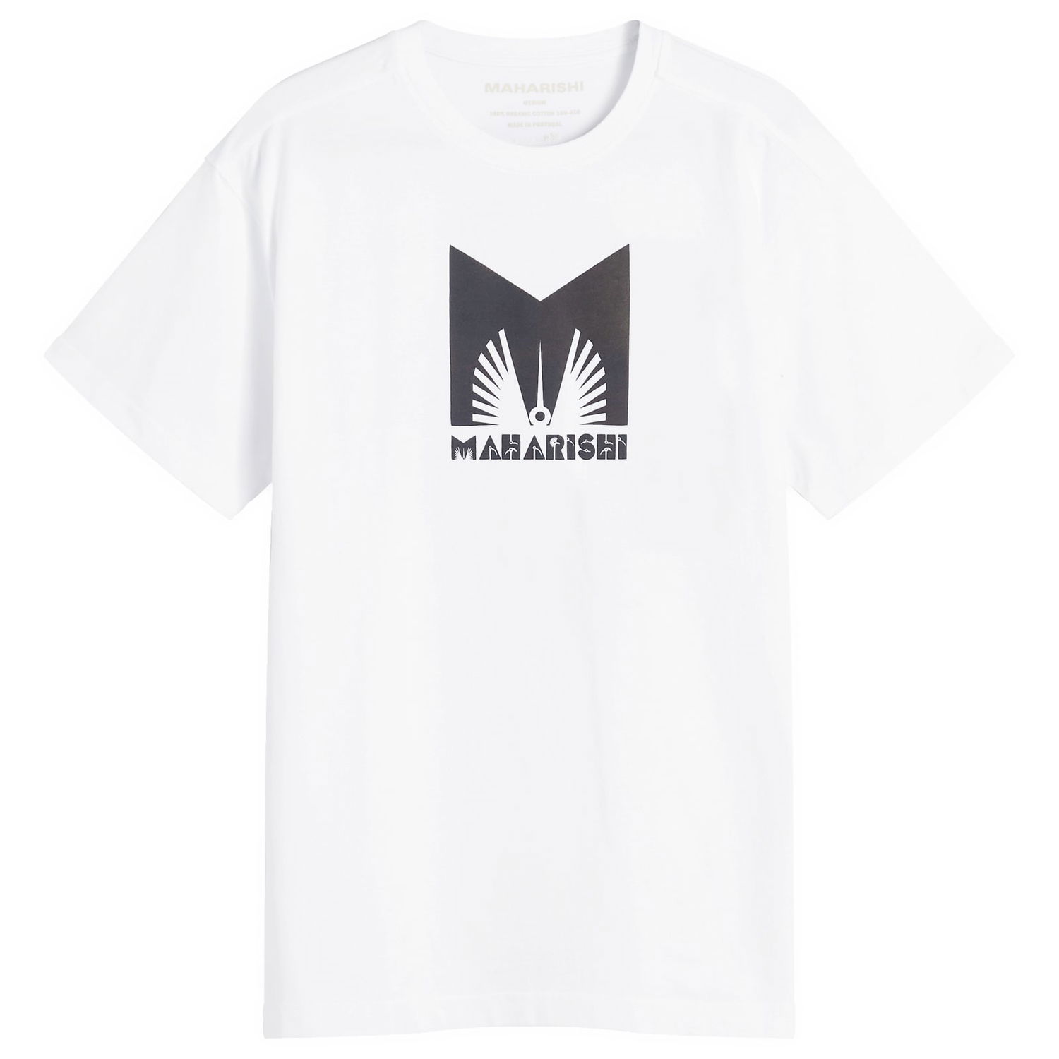 Tričko Maharishi Maharishi Kung Fulery Graphic T-Shirt, Size Large Biela | 1581-WHT, 0