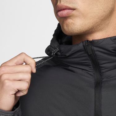 Prešívaná bunda Nike Trail PrimaLoft Running Jacket Čierna | FZ0003-010, 1
