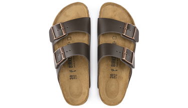 Tenisky a topánky Birkenstock Arizona Natural Leather Narrow Fit Hnedá | 51103, 4