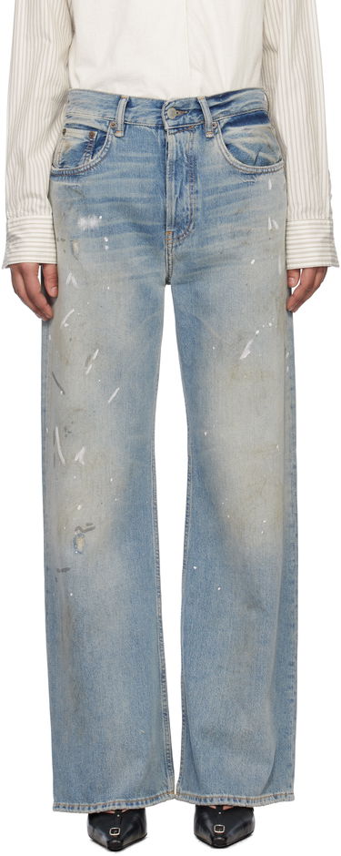 Džínsy Acne Studios Acne Studios Loose Fit Jeans Modrá | A00512-, 0