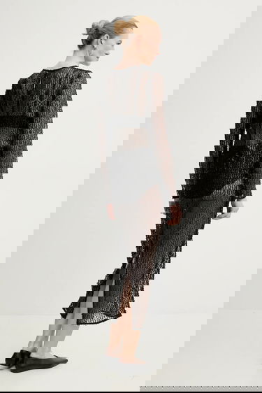 Šaty Samsoe Samsoe Samsoe Samsoe Samadda Maxi Dress Čierna | F25100085, 2