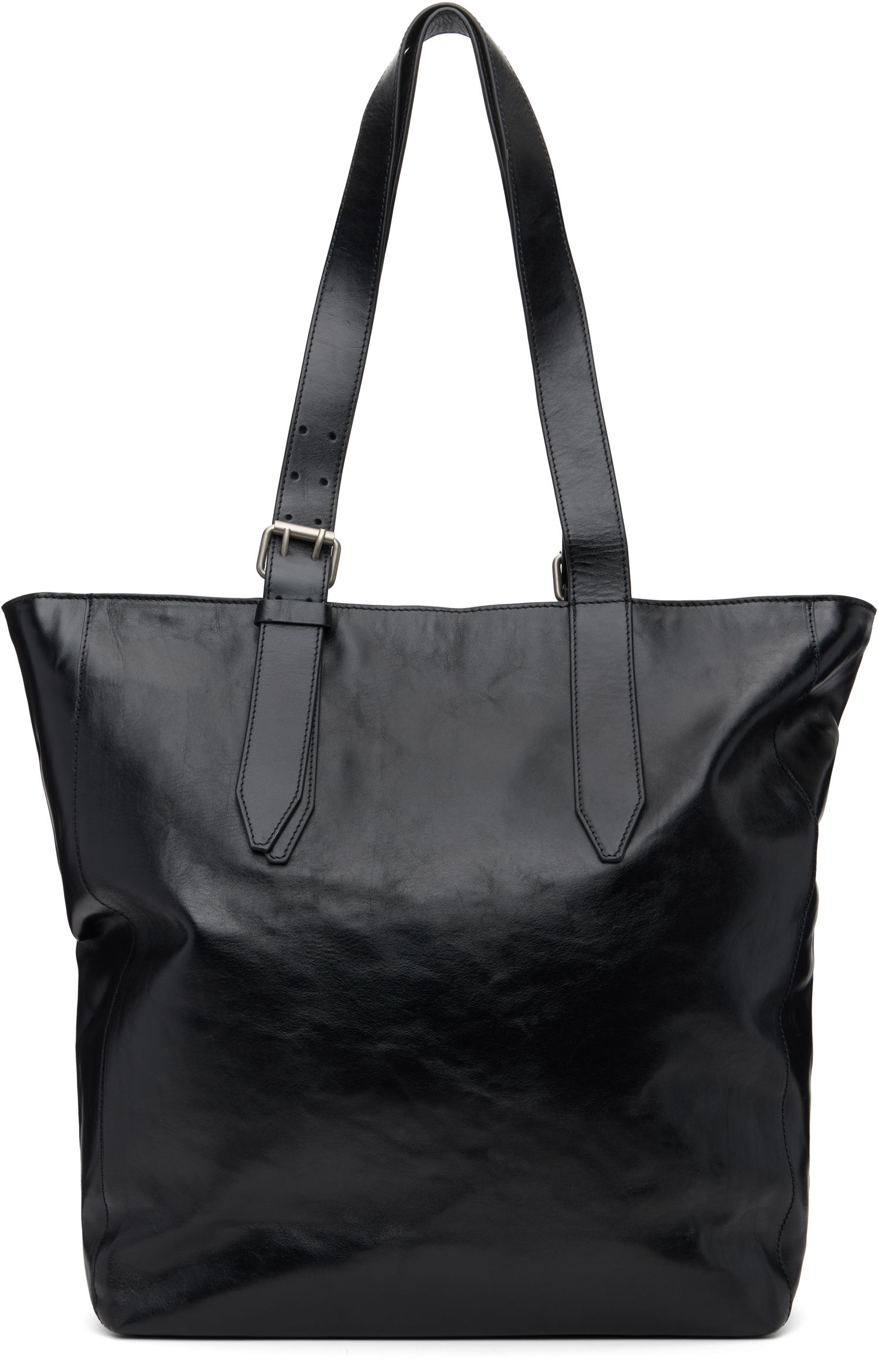 Tote bag Dries Van Noten Dries Van Noten Adjustable Leather Tote Čierna | 252-021513-151, 0