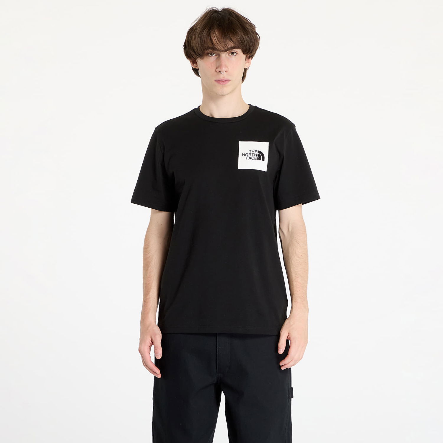Tričko The North Face T-shirt Ss Fine Tee TNF Black XL Čierna | NF0A8A6MJK31, 0