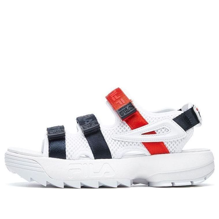 Tenisky a topánky FILA Disruptor II Sandals Biela | F12W024506FWN, 0