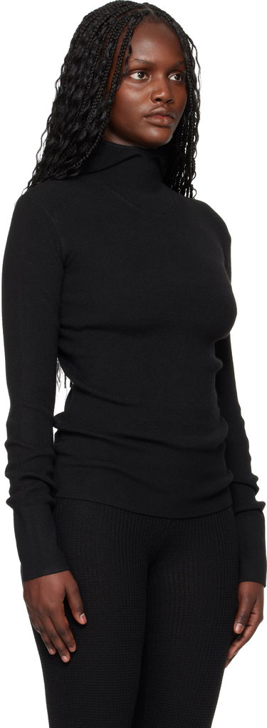 Sveter Fear of God Holiday Rib Long Sleeve Turtleneck Top Čierna | 192HO259231FW, 1
