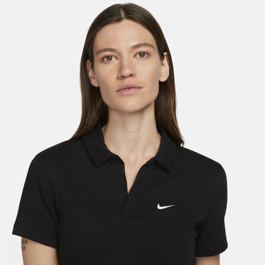 Polo tričko Nike Sportswear Essential Polo Shirt Čierna | DV7884-010, 4