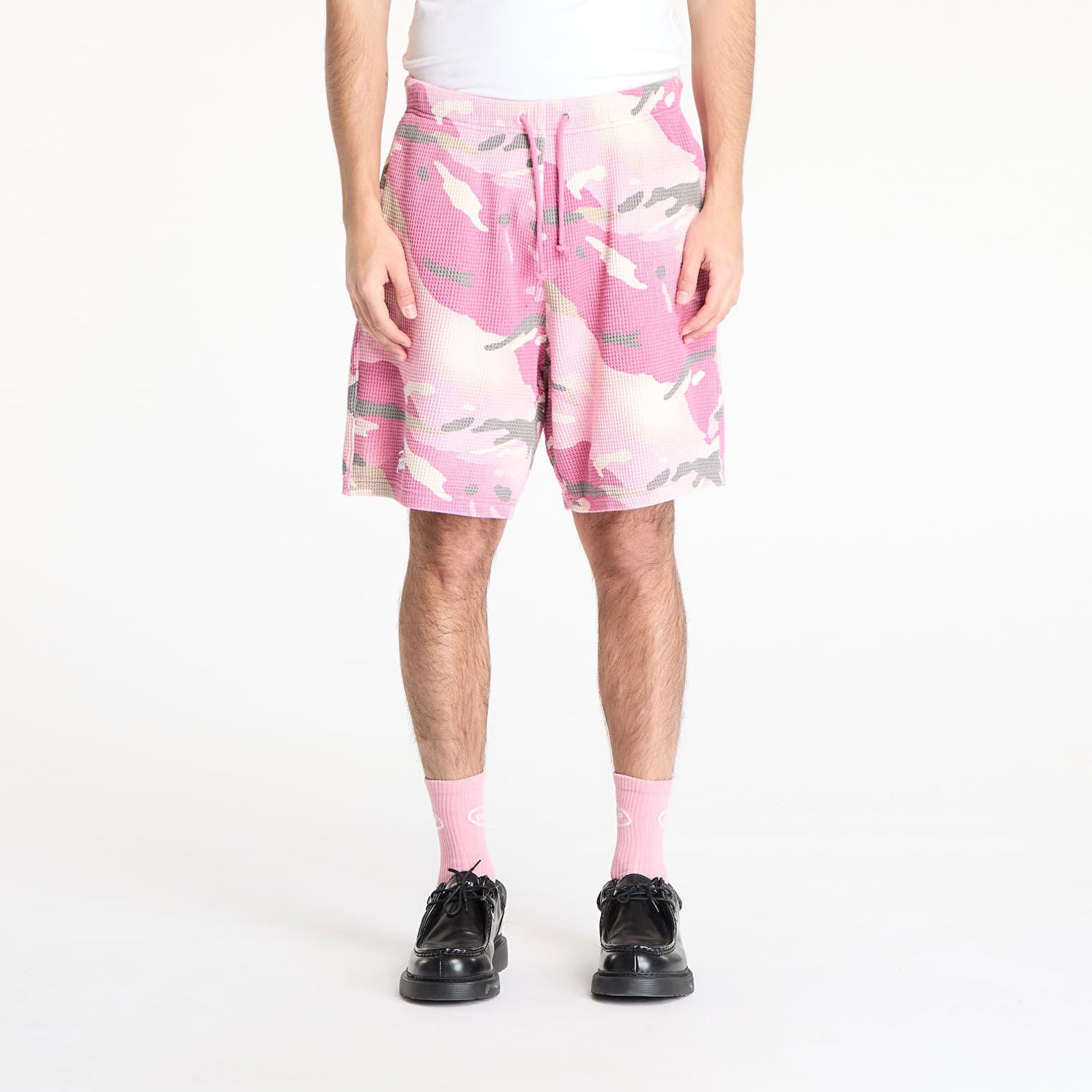 Šortky Patta Patta Cactus Flower Camo Waffle Shorts Ružová | POC-SS25-8010-332-0010-182, 0