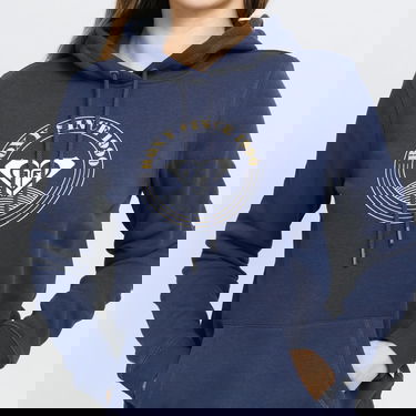Mikina Roxy Day Breaks Brushed Hoodie Navy | ERJFT04474-BSP0, 2
